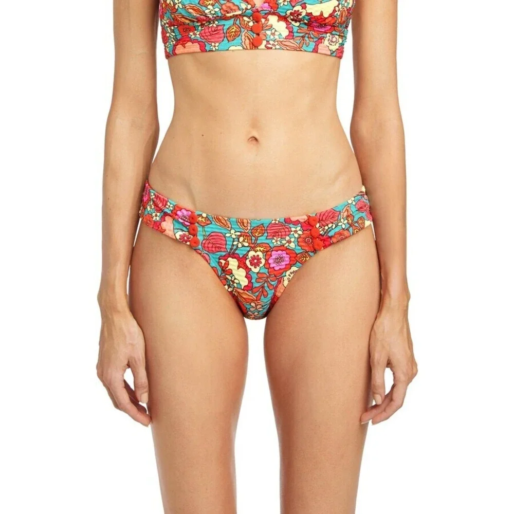 Robin Piccone Bibi Bkini Bottoms Size M New - Picture 2 of 6